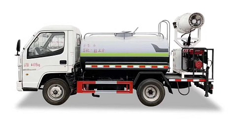 解放霸鈴藍(lán)牌霧炮抑塵車(chē)
